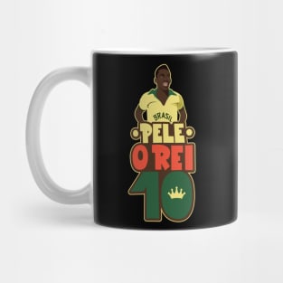 Pele - O Rei - FC Santos Mug